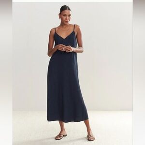 Jenni Kayne Riviera Dress XS raw silk